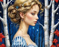 AI Generated Birchtrees Photos and Artwork