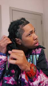 BRAID OUT!¡!¡😁💇🏾‍♂️SONG LINK IN BIO!¡🪅🔥 #fyp #zaehd #braidout #dreads  #viral #uhyuh