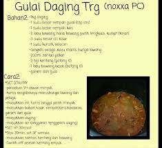Kalau ke trg akan jumpa lauk ni samada di gerai sarapan pagi atau pun di majlis kenduri kahwin. Gulai Daging Terengganu Daging Kari Kayu Manis