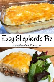 To Make It Fast And Simple Use Pre Cooked Mashed Potatoes To Quickly Whip Up This Easy She Beef Recipes Easy Easy Fast Dinner Recipes Ground Beef Recipes Easy
