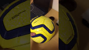 Nike premier league official match ball 2020 size 5 original. Premier League Nike Merlin Yellow Ball 2019 2020 Review Youtube