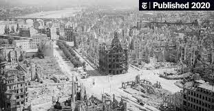 How dresden looked after a world war ii firestorm 75 years ago germany commemorated 75 years since the allied bombing devastated the city. How Dresden Looked After A World War Ii Firestorm 75 Years Ago The New York Times