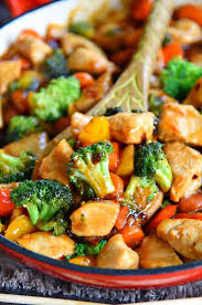 Add ginger, garlic and cook for 30 seconds. Easy Chicken Stir Fry Recipe Mom On Timeout