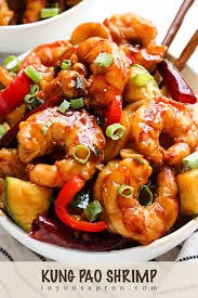 Kung Pao Shrimp Chinese Takeout Copycat Joyous Apron Recipe Asian Recipes Kung Pao Shrimp Recipes
