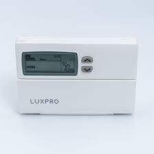 Next, press and hold the button for about 5 seconds. How To Set Luxpro Thermostat