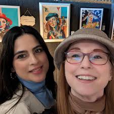 title Wrapped up an art filled weekend with a visit to MillHouse 2025  Winter ArtFest to check in with some of my fellow artists and meet some new  artists