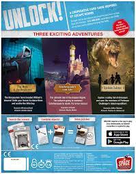 Une femme vient frapper à la porte de votre . Buy Unlock Exotic Adventures Card Game Escape Room Games For Adults And Kids Mystery Games For Family Game Night Ages 10 And Up 1 6 Players Average Playtime