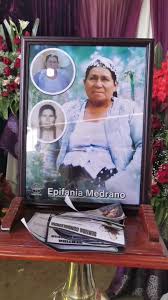 EPIFANÍA MEDRANO., Q. E. P. D....