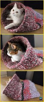 Crochet Cat Cave Free Pattern Crochet Cat House Patterns Crochet Cat Bed Crochet Cat Toys Crochet Cat