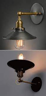 American Style Bedside Antique Wall Lamp Single Head Living Room Lights Vintage Fashion Bar Lamps Wall Lamp Lights Living Room Lighting