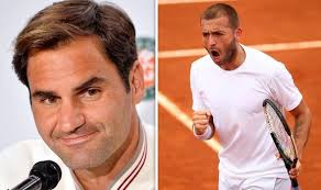 Roger Federer: Dan Evans sends message to LTA after 'eye-opening' training  sessions