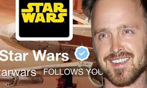 Aaron Paul dines after rumors he's linked to Star Wars spin-off