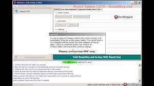 Printer and scanner software download. Reset Epson Epson L575 Printer Waste Ink Counter By Wic Reset Tool Youtube