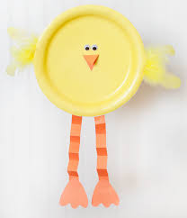Foam ball or wooden bead to use as a head; 10 Cute Easter Crafts To Make With A Paper Plate Parenting