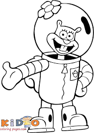 Coloring pages are fun for children of all ages and are a great educational tool that helps children develop fine motor skills, creativity and color recognition! Sandy Cheeks Spongebob Coloring Pages Spongebob Coloring Spongebob And Sandy Spongebob
