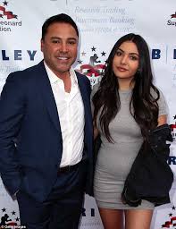 Very surprised @daznboxing had not one executive that night witnessing a star in the making. Oscar De La Hoya Takes Daughter To Charity Event Daily Mail Online