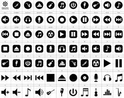 Download Font Bottons Music 78 Icons Play Fast Forward Stop Eject Pause Telecharger Font Ttf Otf Free Logo Fonts Egg Casserole Recipes Bacon And Egg Casserole