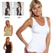 5 Zones Of Comfortable Compression Targeting Your Trouble Areas Back Sides Stomach Love Handles And Muffin T Cami Shaper Tank Top Camisole Tank Tops Women