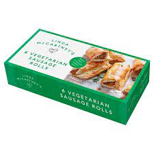 The snack is an alternative to the conventional sausage roll that generally contains pork or beef. Linda Mccartney S Vegetarian Sausage Rolls 6 Pack 342 G