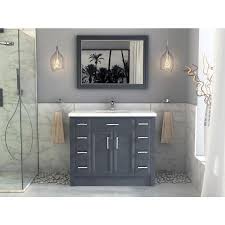 spa bathe calumet 42 in pepper gray