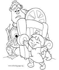 Get your free printable monsters inc coloring sheets and choose from thousands more coloring pages on allkidsnetwork.com! Coloring Pages Monsters Inc Coloring Home