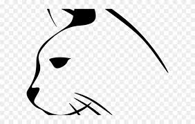 Cat Silhouette Outline Cat Head Drawing Black Clipart 1979932 Pinclipart The illustrator image trace tool doesn't seem to have an option to just i will print the outline in a very light opacity so that the lines are barely visible for hand rendering. cat head drawing black clipart