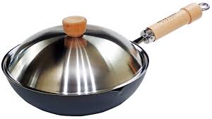 Amazon.com: リバーライト(Riverlight) River Light Iron Frying Pan Set, Extreme  Japan, 11.0 inches (28 cm), Lid Included, Induction Compatible, Made in  Japan, Wok : Everything Else