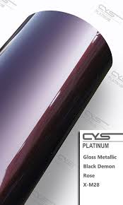 Platinum Gloss Metallic Black Demon X