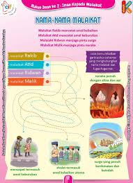 Jumlah malaikat sangat banyak sekali dan hanya allah swt saja yang mengetahui jumlah pastinya. Download Gratis Worksheet Nama Nama Dan Tugas 10 Malaikat Malaikat Buku Keagamaan Pendidikan