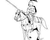 Este caballero va bien equipado para estar protegido pero no sabemos de qué colorea los guerreros de la edad media preparados para la batalla con cascos, armas y armaduras totalmente gratis! Dibujos De Caballeros Para Colorear Dibujos Net