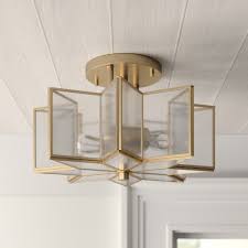 Aryana 2 Light 16 Unique Statement Star Flush Mount Reviews Joss Main