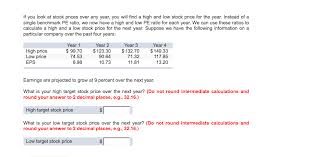 Xpev | a complete xpev overview by marketwatch. Solved If You Look At Stock Prices Over Any Year You Wil Chegg Com