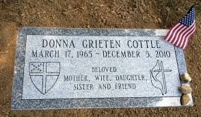 Donna Charlene Grieten Cottle (1965-2010)