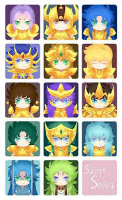 Gold Saints Golden Micho Aioria 14kgold Dessin Anime Kawaii Dessin Anime Enfance