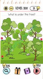 Level 15 yuk, kita main petak umpet buka lemari, geser bajunya. Brain Test Level 200 What Is Under The Tree Answer Daze Puzzle