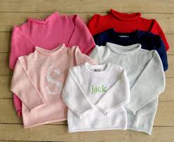 Rollneck Sweater With Monogram Child S Sweater Baby Etsy Kids Sweater Roll Neck Sweater Baby Sweaters