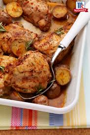 Rosemary Baked Chicken With Potatoes Recipe With Images Rosemary Chicken Recipe Roasted Chicken And Potatoes Recipes