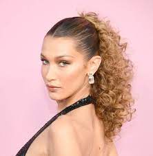 Bella Hadid Ponytail Bella Hadid Hair Curly Hair Styles Fall Hair Trends