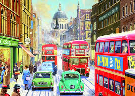 London city map 1000 piece jigsaw puzzle. Snow In London City 1000 Piece Jigsaw Puzzle London Snow Jigsaw Puzzles Art Jigsaw Puzzles