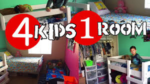 Kids room design for two kidshere are some cool kids room design for two kids. 4 Kids In One Room Youtube