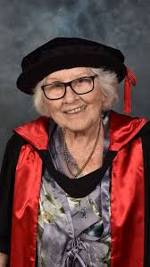 Proving age is no barrier: social worker earns PhD at 90