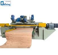 4ft 8ft Wood Core Veneer Peeling Rotary Machine with Motor Pump PLC Gearbox  for Plywood Production 21.5kW 220V/380V/440V