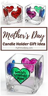 Birthday Ideas For Mother Mother S Day Personalized Candle Holder Gift Idea Mothers Day Candle Mother S Day Diy Diy Mothers Day Gifts
