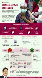 Infografik Vaksinasi Covid 19 Bagi Lansia Antara News