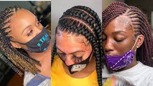 Pay attention to the photo how short haircuts for women look great without styling: 21 Latest Hairstyle For Ladies In Nigeria 2021 Braids Hairstyles For Black Kids