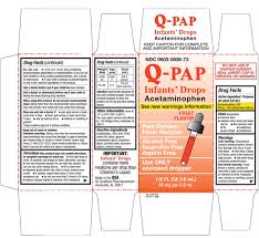 Qpap Infants Drops Syrup Qualitest Pharmaceuticals