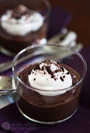 Dark Chocolate Pudding Desserts Dessert Recipes Chocolate Pudding