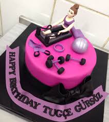 Pilates Sport Girl Fit Gym Fitness Birthday Cake Fitness Cake Crossfit Cake Cake