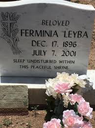 Ferminia Leyba (1896-2001): homenaje de Find a Grave