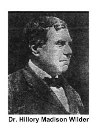 Dr Hillory Madison Wilder (1851-1924)
